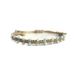 DIANA GOLD -BRIGHT MATT TURUKIOSE SWAROVSKI