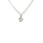 CLAIR PENDANT LOOP CHAIN SILVER