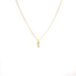 OLGA PENDANT LOOP CHAIN GOLD FILLED - Image 4