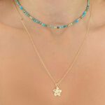 CLAIR PENDANT BALL CHAIN GOLD FILLED - Image 2