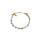 DIANA GOLD- DARK BLUE SWAROVSKI - Image 3