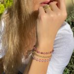 DIANA GOLD- PINK SWAROVSKI - Image 2